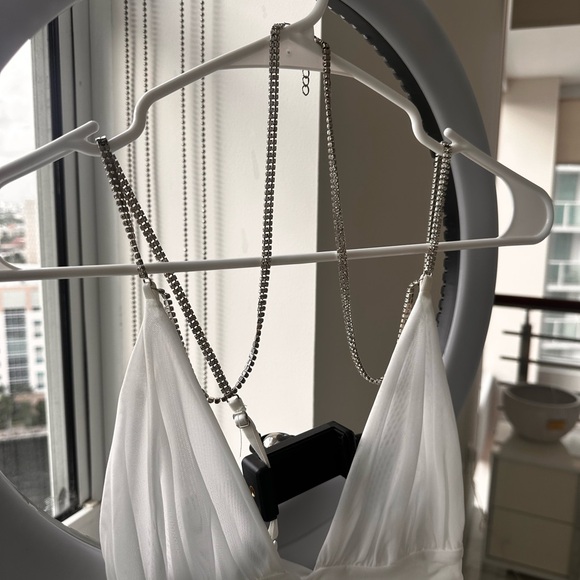 Summer dress white with accessories - Picture 2 of 4